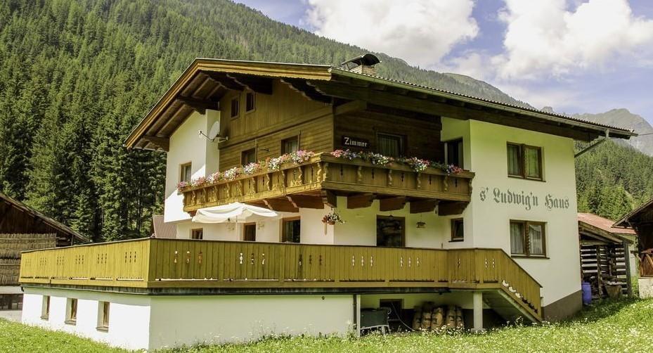 Apartmán S' Ludwign Haus Sankt Leonhard im Pitztal Exteriér fotografie